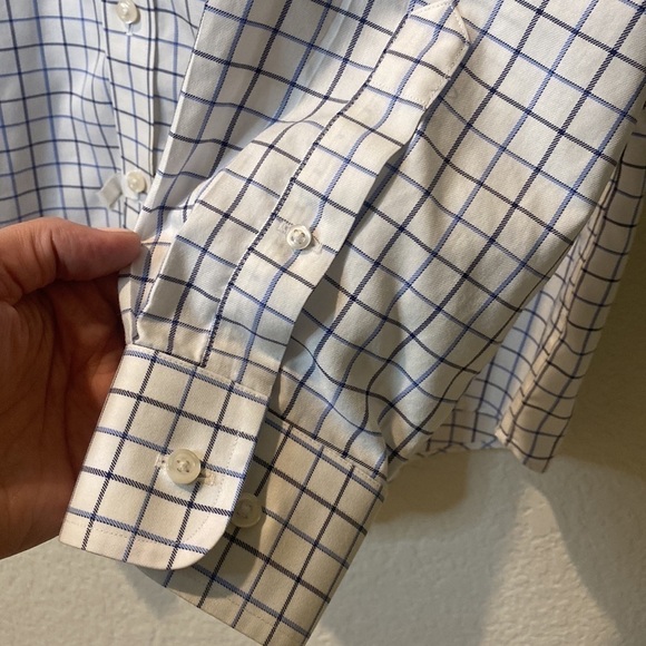 𝅺NEIMAN Marcus Wrinkle Free Men’s Dress Shirt - Picture 5 of 8